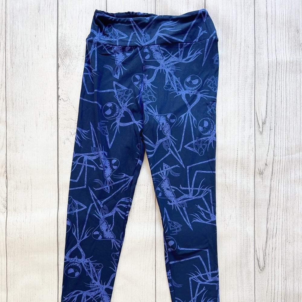 LuLaRoe Jack Nightmare Before Christmas OS Tights